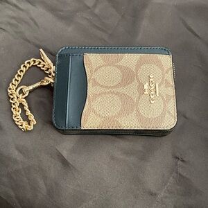 Coach Wallet with Chain..